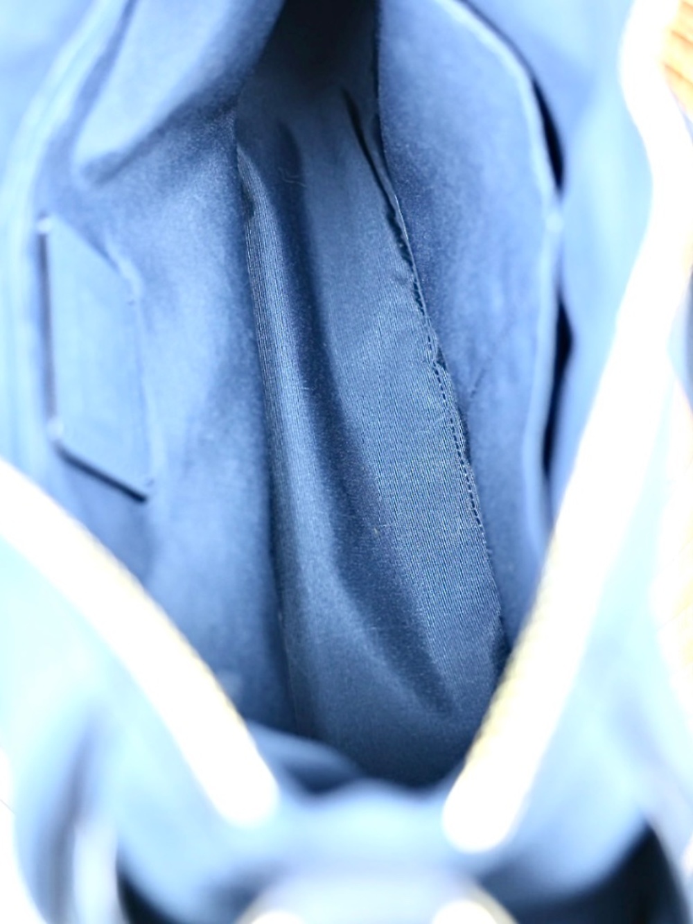 Coach Rori, Denim Blue Pebbled & Suede Leather Shoulder Bag, Quiet Luxury C5833 - Picture 11 of 15